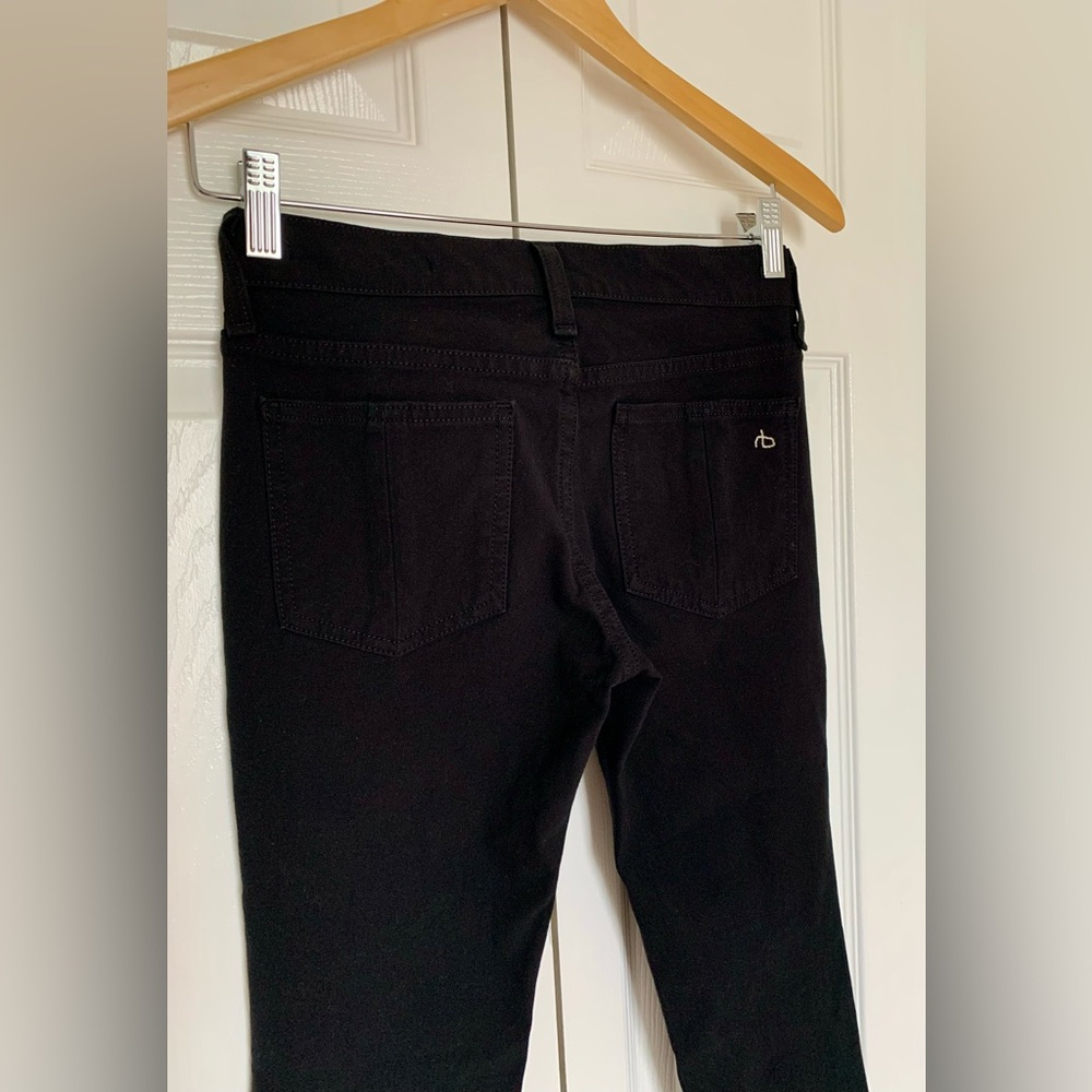 $220 NEW Rag & Bone Slim Skinny Low Rise Jeans Pants Sz 25 Equestrian leggings - Picture 10 of 14